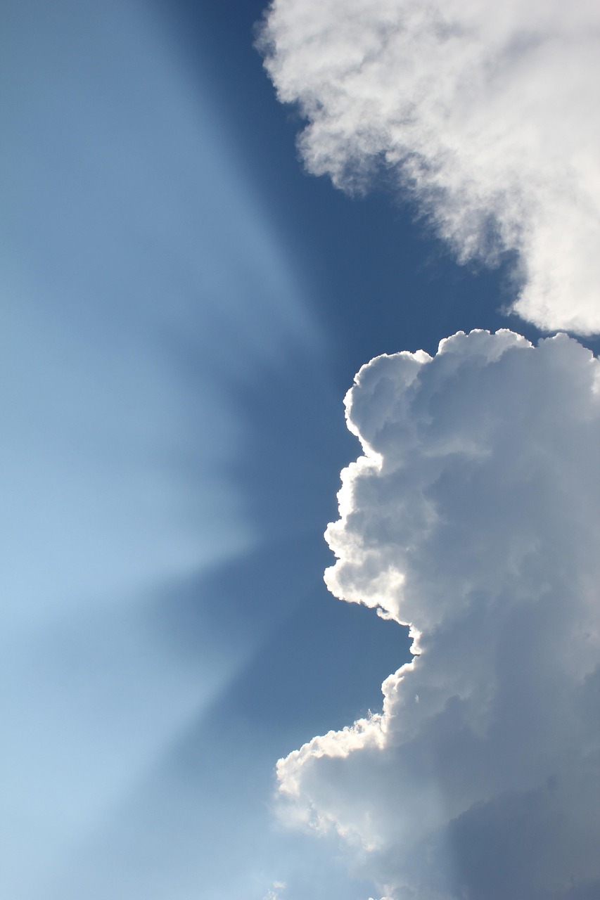 sky, clouds, sun rays, cumulus, cloudy, blue sky, sunlight, sunny, day, nature, fluffy, cloudscape, sky, sky, sky, sky, sky, clouds, sun rays, blue sky